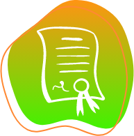 Animated diploma icon